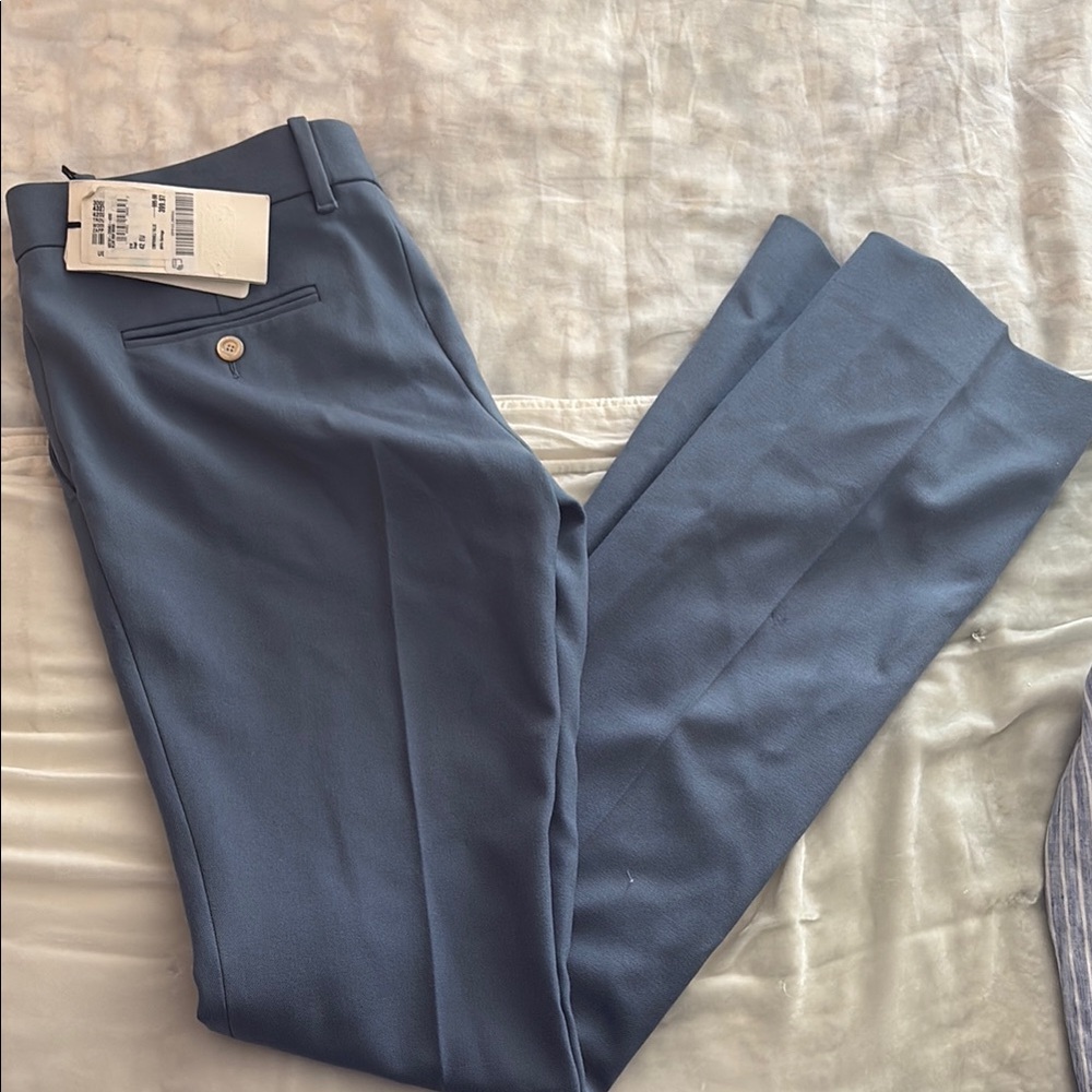 Gucci Blue Trousers Classic Formal Design